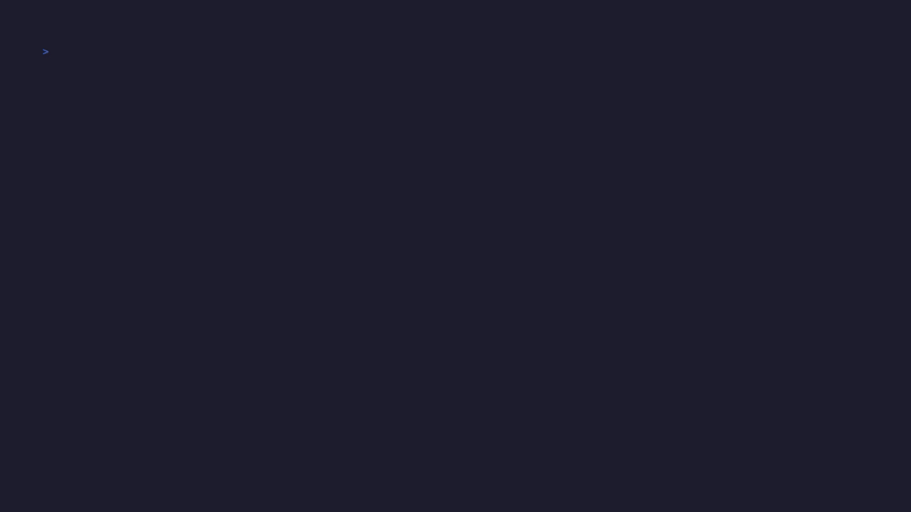generate HTML CLI